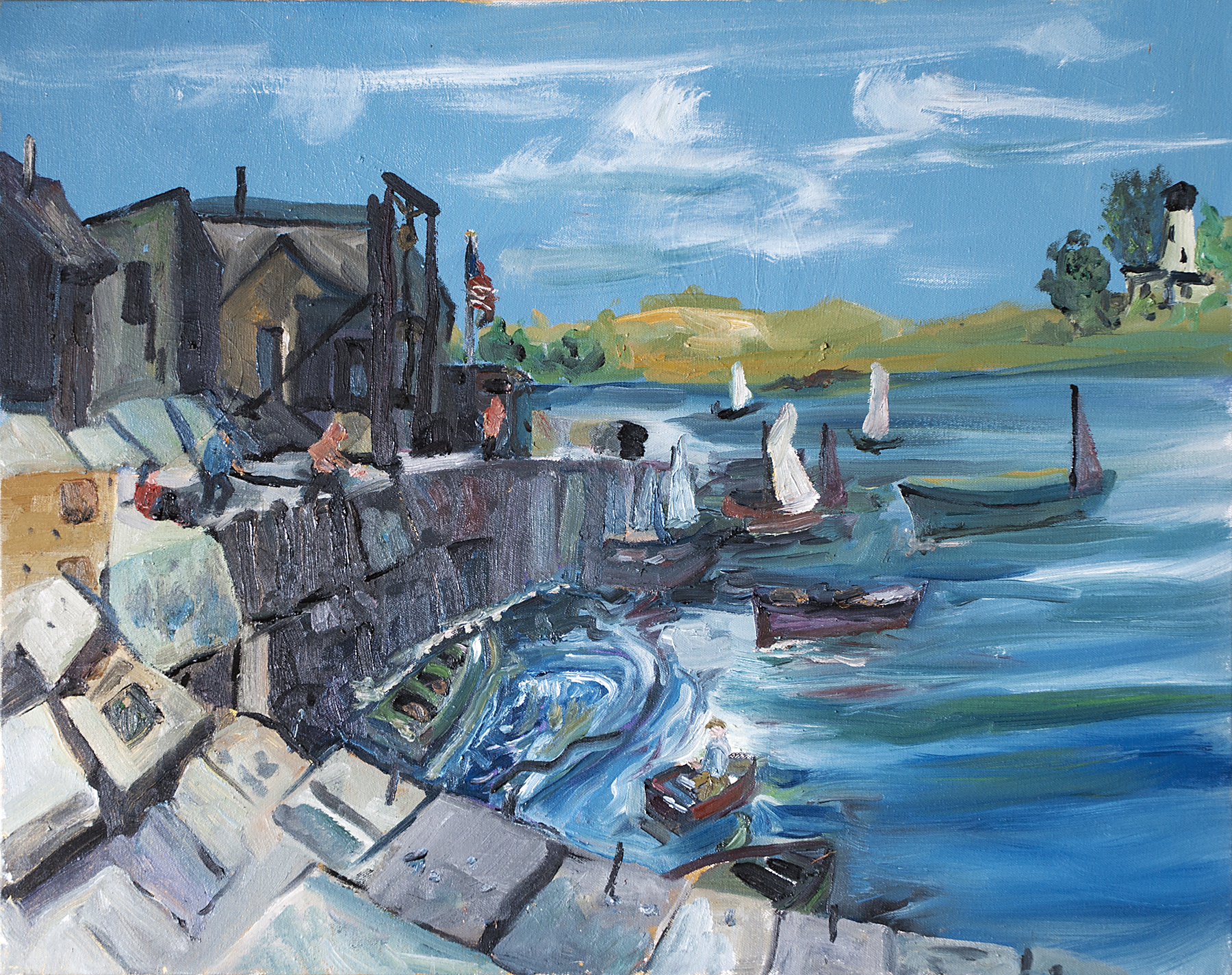 Harbor Near Gloucester, Mass.